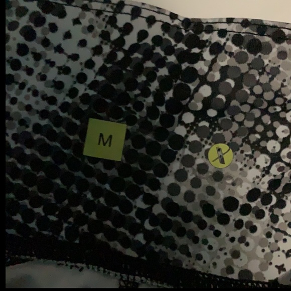 (B) Grey/Black/white- leggings - Picture 3 of 4